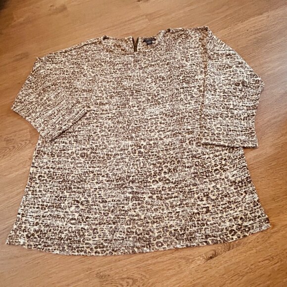 Westbound Animal Print Sweater - Picture 1 of 4